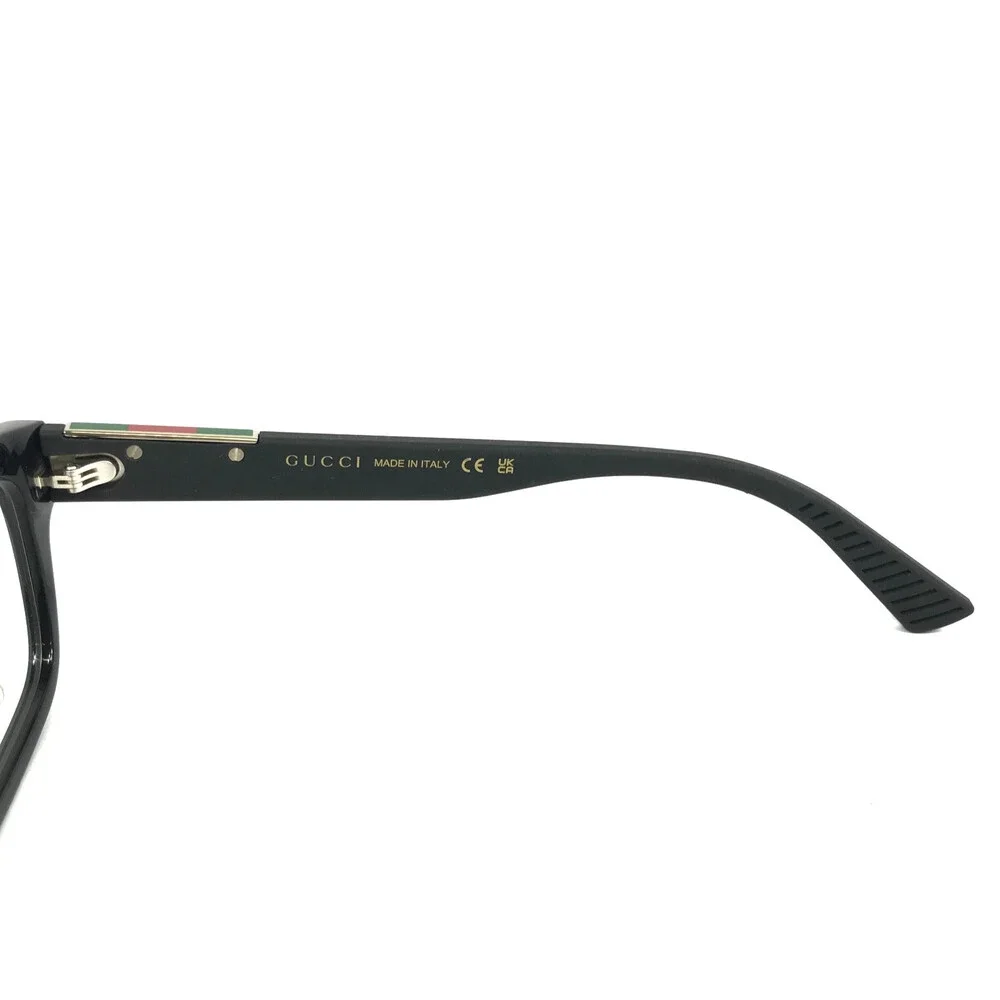 Gucci Eyeglasses Frames GG2091O 005 Shiny Black Rectangle Full Rim 55-18-150